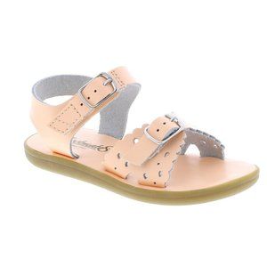 Footmates - Ariel Sandal Creamsicle Baby Toddler 4 - NEW NWT